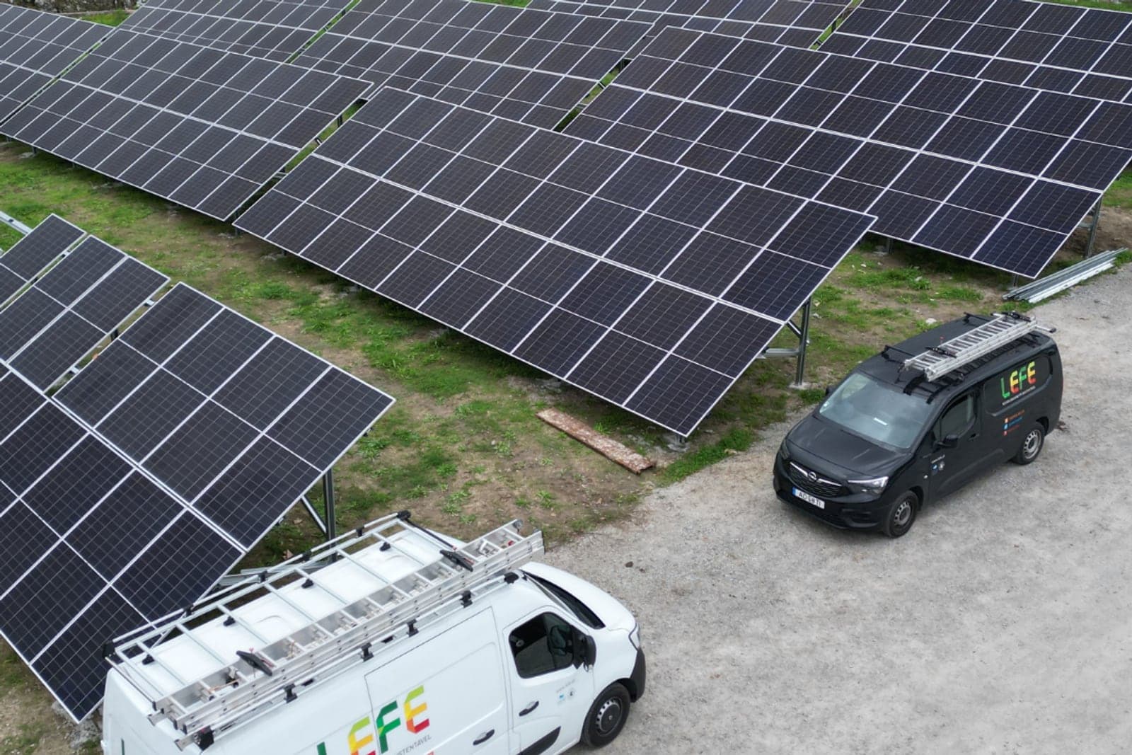 Parque Solar Fotovoltaico em Solo