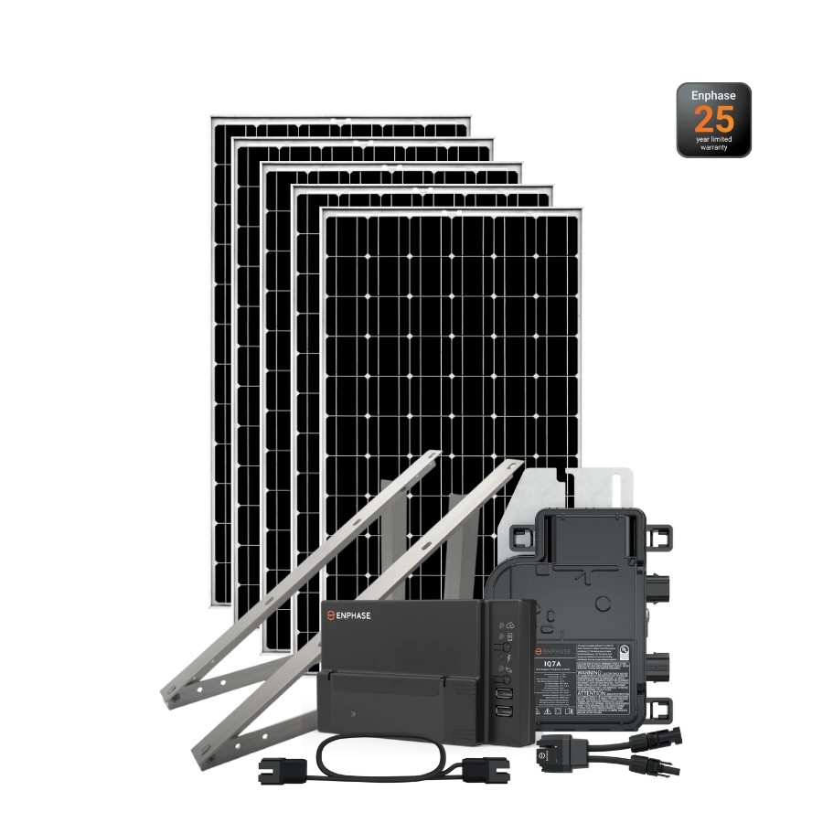 Kit Fotovoltaico 2 750w Microinversores