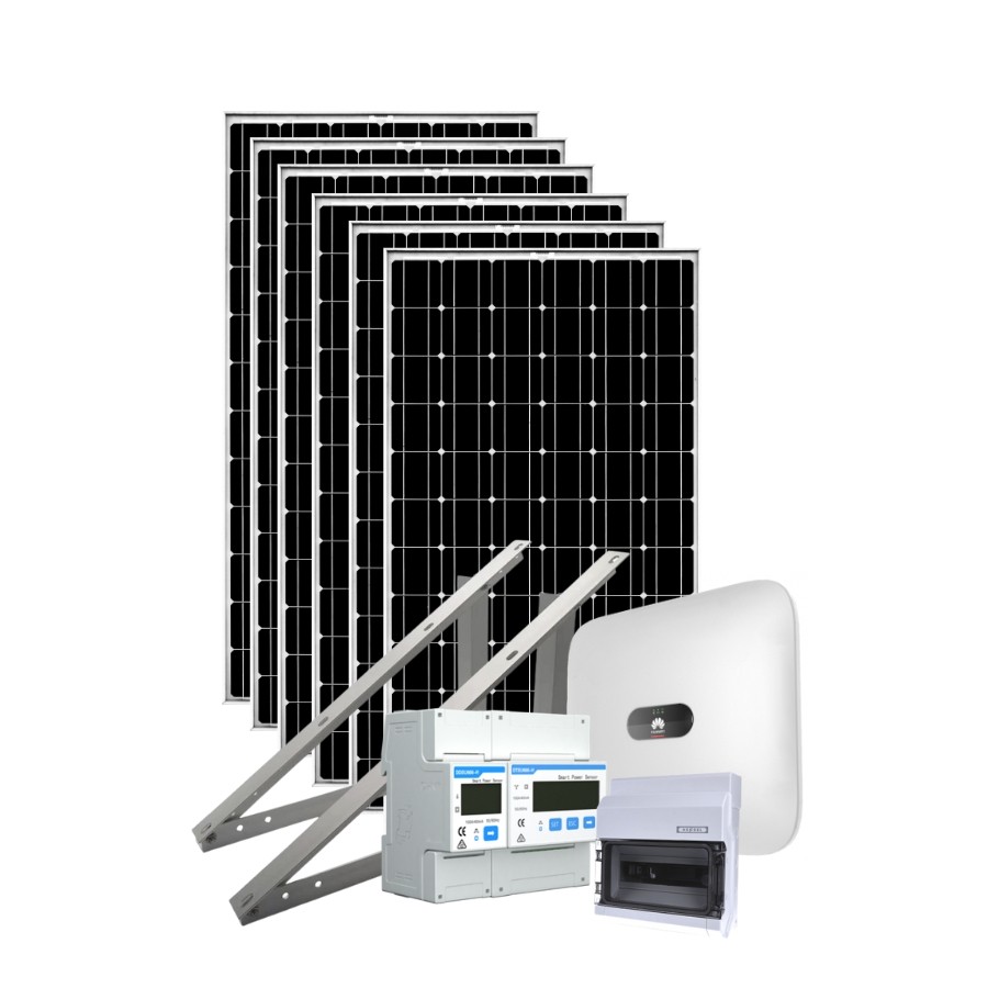 Kit Fotovoltaico 3 850W Trifásico Híbrido