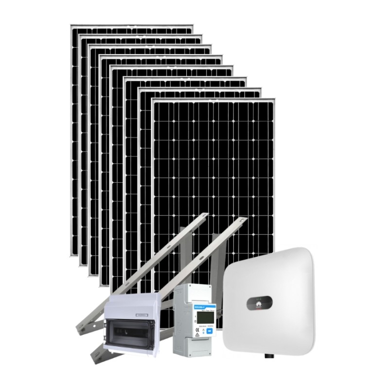 Kit Fotovoltaico 4 950 W Monofásico Híbrido imagem