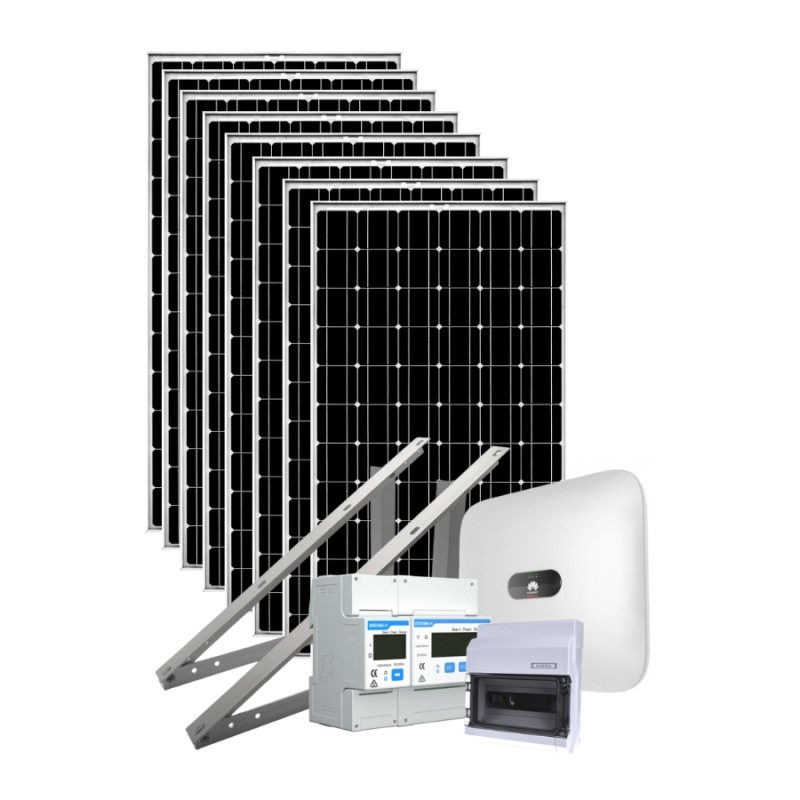 Kit Fotovoltaico 4 950 W Trifásico Híbrido imagem
