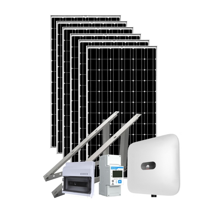 Kit Fotovoltaico 3 850W Monofásico Híbrido